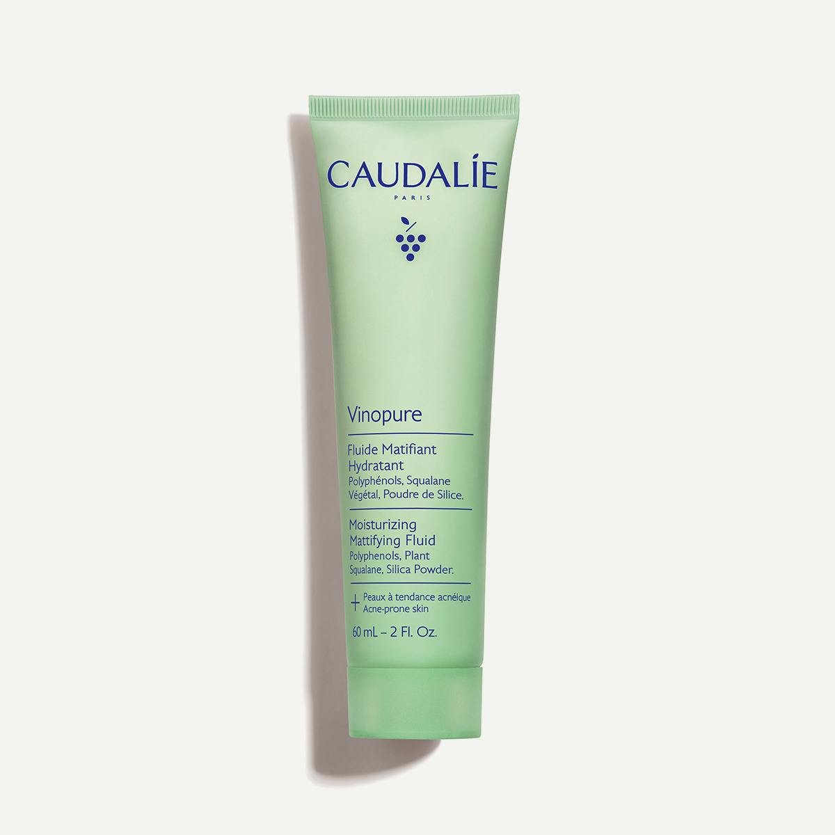 1_vinopure_fluide_packshot_caudalie_2-1.jpg Caudalie Vinopure Fluide Matifiant Hydratant à la Poudre de Silice 60 ml – Image 1