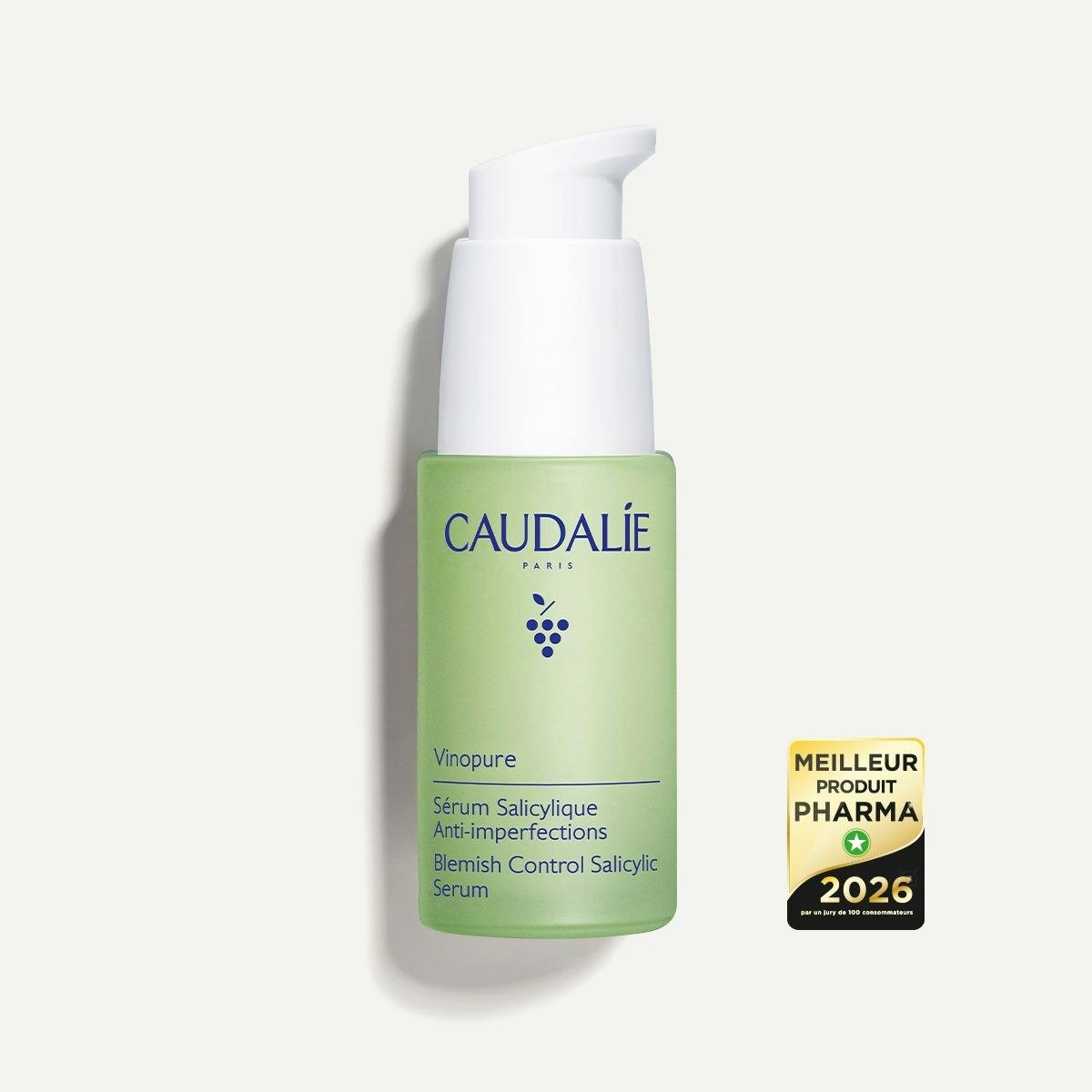 1_vinopure_serum_packshot_caudalie-prixpharma-1.jpg Caudalie Vinopure Sérum à l'Acide Salicylique Anti-imperfections – Image 1