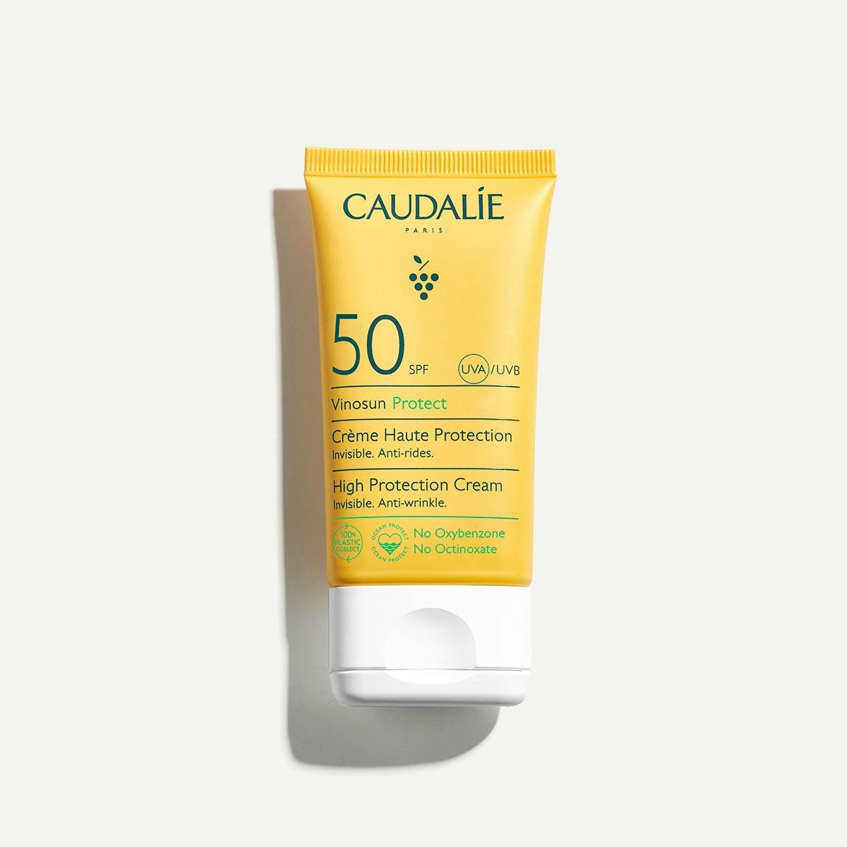 1_vinosun_cre_me_solaire_50_caudalie_packshot_offwhite_1-1.jpg Caudalie Crème solaires Très Haute Protection SPF50+ 50ML – Image 1