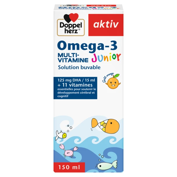 4009932411508_15041_90733550_Omega_3_Junior_150_fr@1.5x.44c1be9d.webp AKTIV Omega-3 Junior MULTI-VITAMINE – Image 1