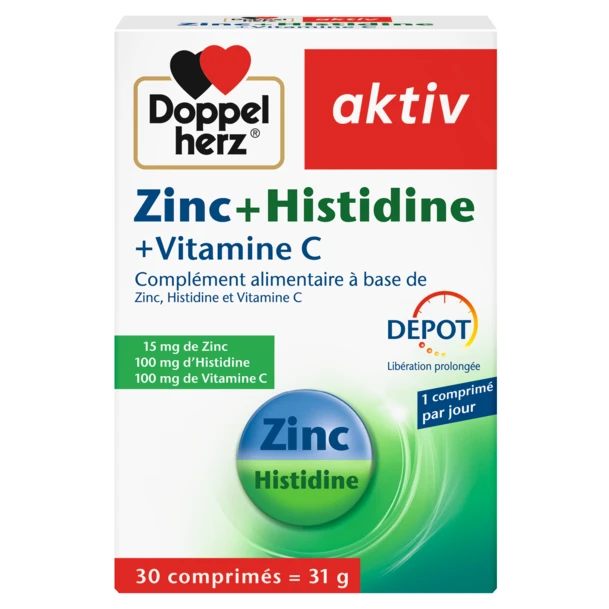 4009932411881_18841_90732172_ZincHistidine_30_fr@1.5x.2dc16759.webp AKTIV Zinc + Histidine + Vitamine C – Image 1