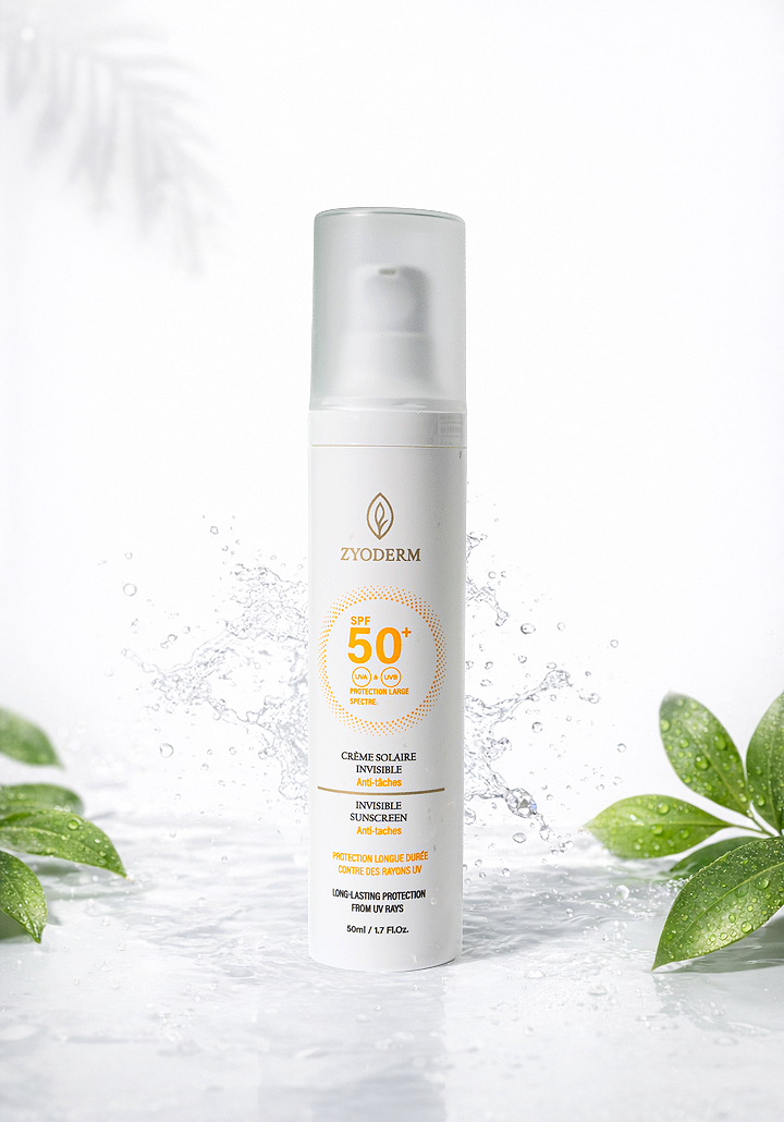 5_5-1.png Zyoderm Crème Solaire Invisible SPF 50+ – 50 ml – Image 1
