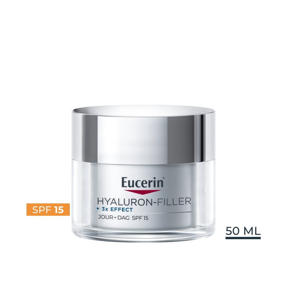 93c1fb3847e14fc4b87541648e23eb6c-screen-1.jpg EUCERIN HYALURON-FILLER +3x EFFECT Soin de Jour Peau Sèche SPF 15 – Image 1