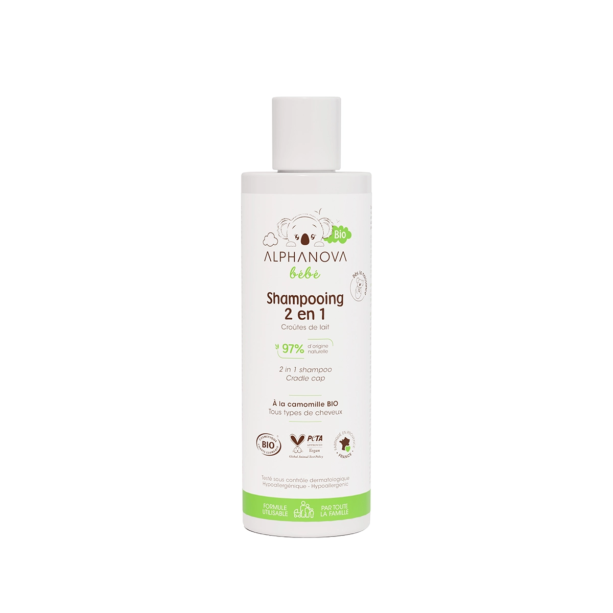 ABIOSHN200-3760075073633-Shampooing-200-WB.webp Alphanova Shampooing 2 en 1 bébé certifié bio – Image 1