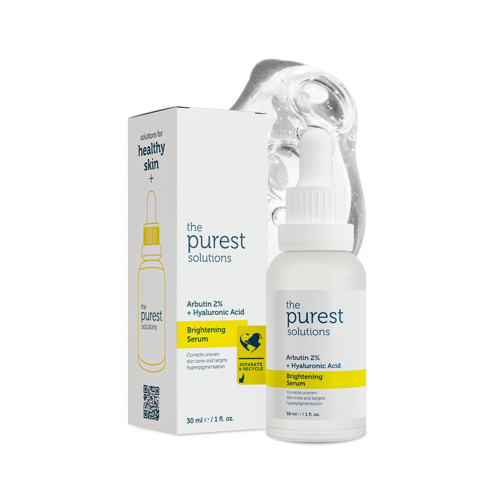 BrighteningSerum-1-1.jpg The Purest Solutions Arbutin 2% Serum Anti-blemish 30 ml – Image 1
