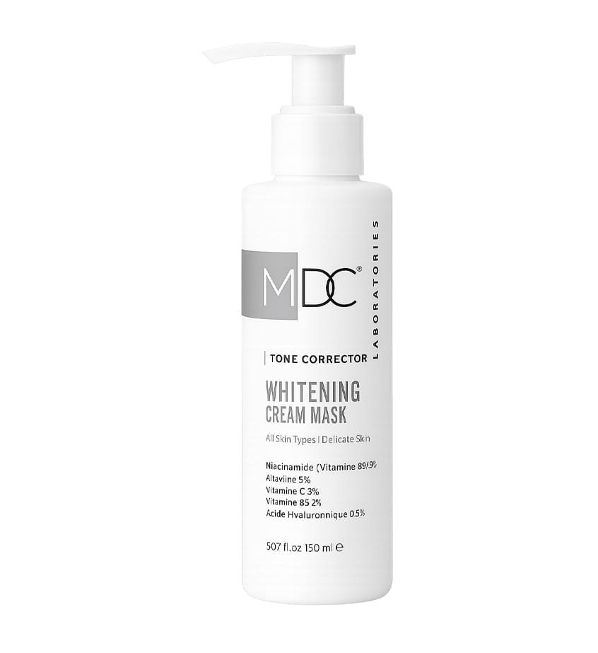 MDCWHIT_1-1.jpg MDC Tone Corrector Whitening Cream Mask 150 ml – Image 1