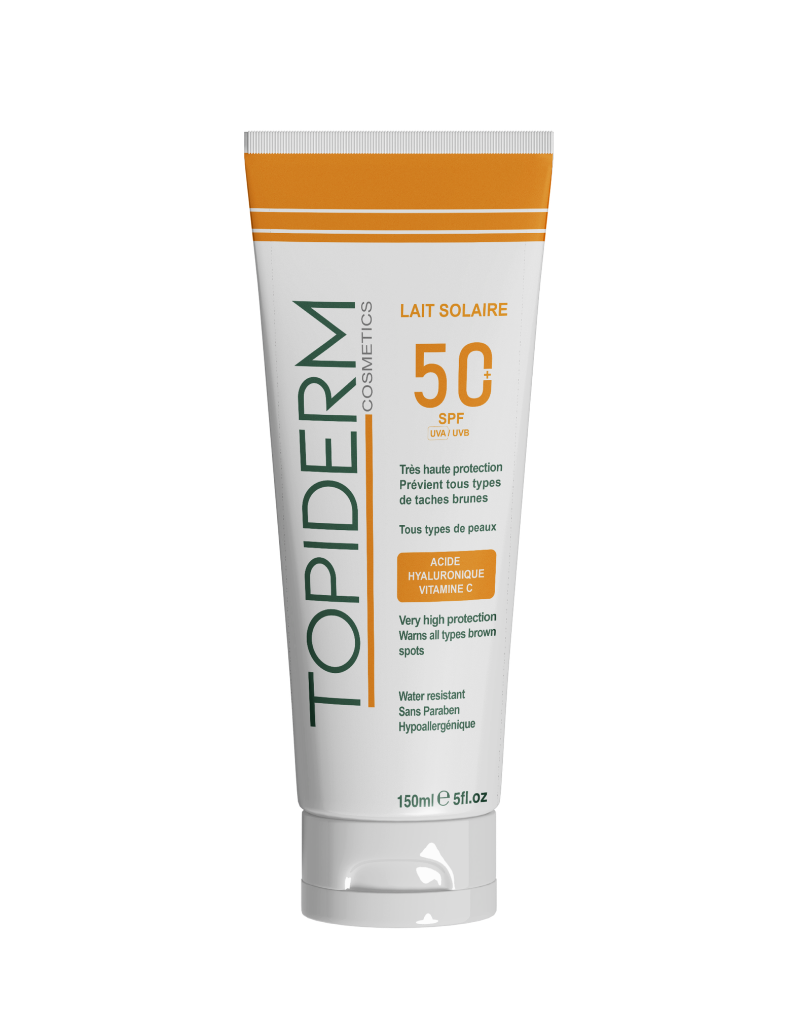 eee-1.png TOPIDERM Lait Solaire SPF50+ 150ml – Image 1