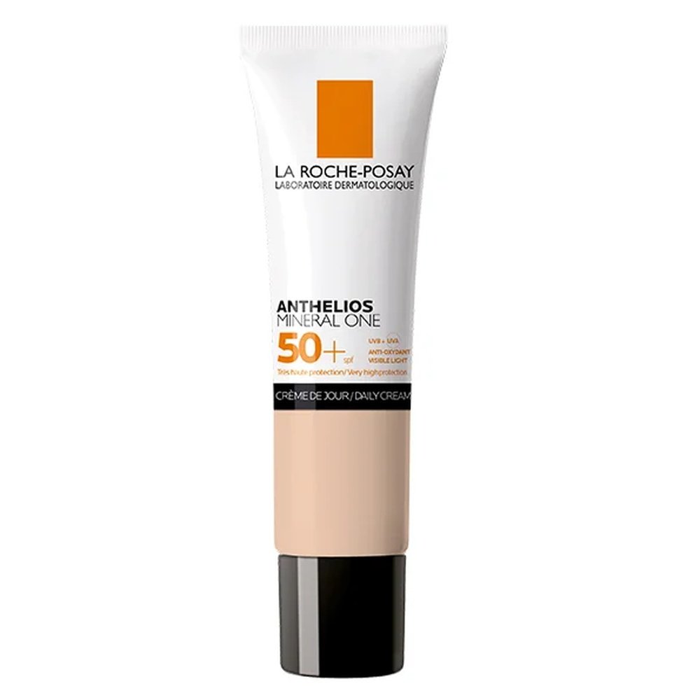 la-roche-posay-anthelios-mineral-one-creme-de-jour-teintee-01-claire-spf50-30ml.jpg La Roche Posay Anthelios Mineral Crème De Jour Teintée 01 Claire SPF50+ 30ml – Image 1