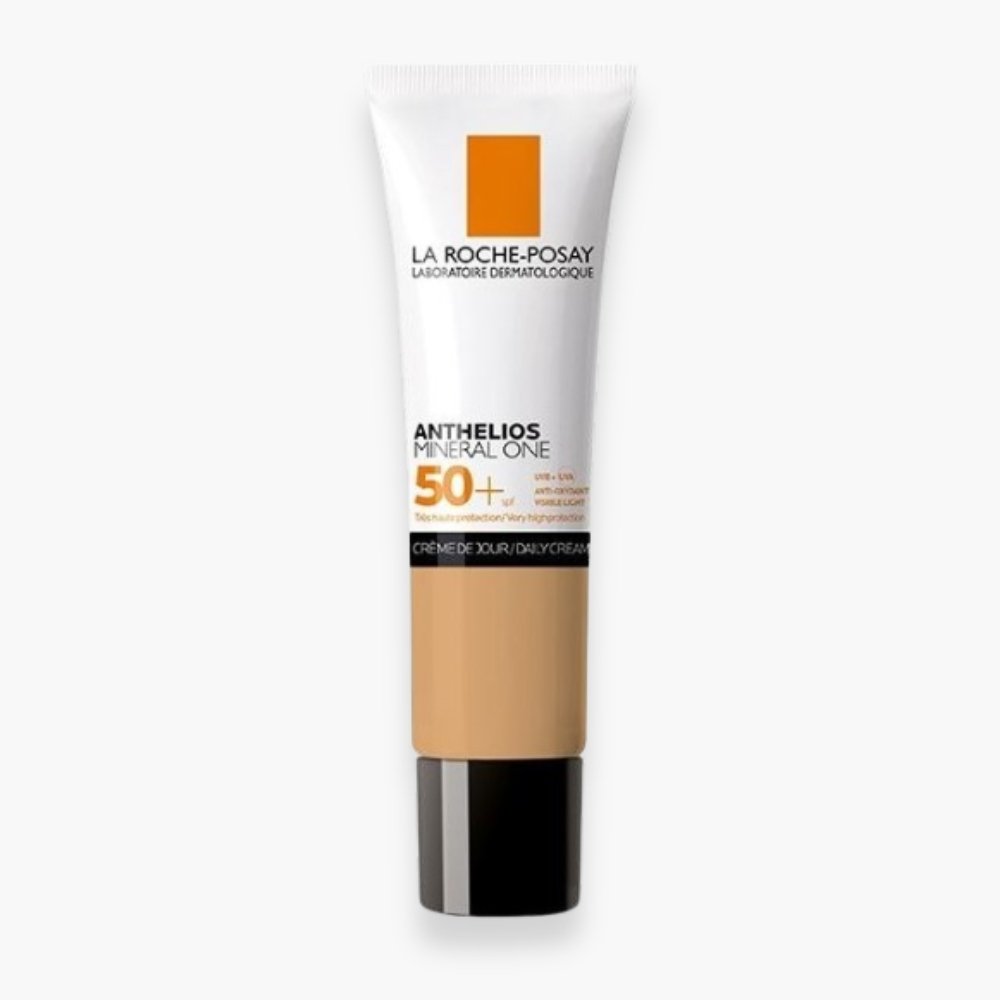 la-roche-posay-anthelios-mineral-one-creme-de-jour-teintee-03-bronze-spf50-30ml-2.jpg La Roche Posay Anthelios Mineral Crème De Jour Teintée 03 Bronze SPF50+ 30ml – Image 1