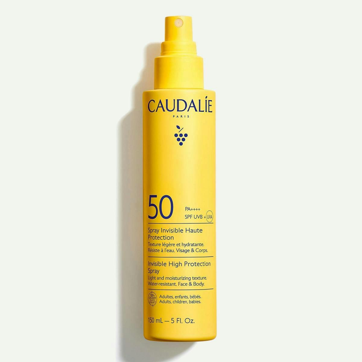 packshot_suncare_spray50_0-1.jpg Caudalie Spray Invisible Haute Protection SPF50 150ML – Image 1
