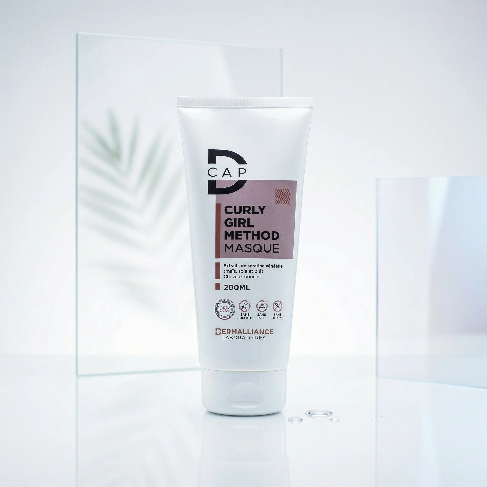 produit-1775642460855.webp D‑CAP Curly Girl Method Masque 200ml – Image 1