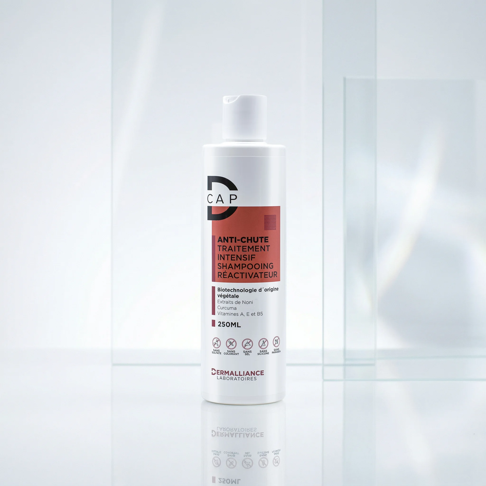 produit-1775642977348.webp D‑CAP Anti-Chute Shampooing Réactivateur 250ML – Image 1