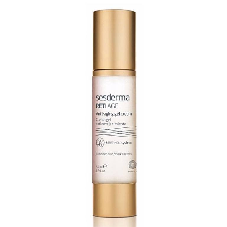 5f8fb9490ed23b1270d68d18fb84c6f8 SESDERMA RETI AGE CRÈME GEL ANTI-ÂGE TRIPLE RÉTINOL 50 ML – Image 1