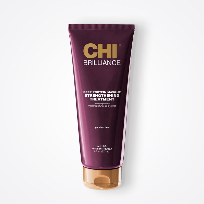 CHIDBPM8 CHI Brilliance Deep Protein Masque Treatment 8oz Brilliance Deep Protein Masque – Image 1