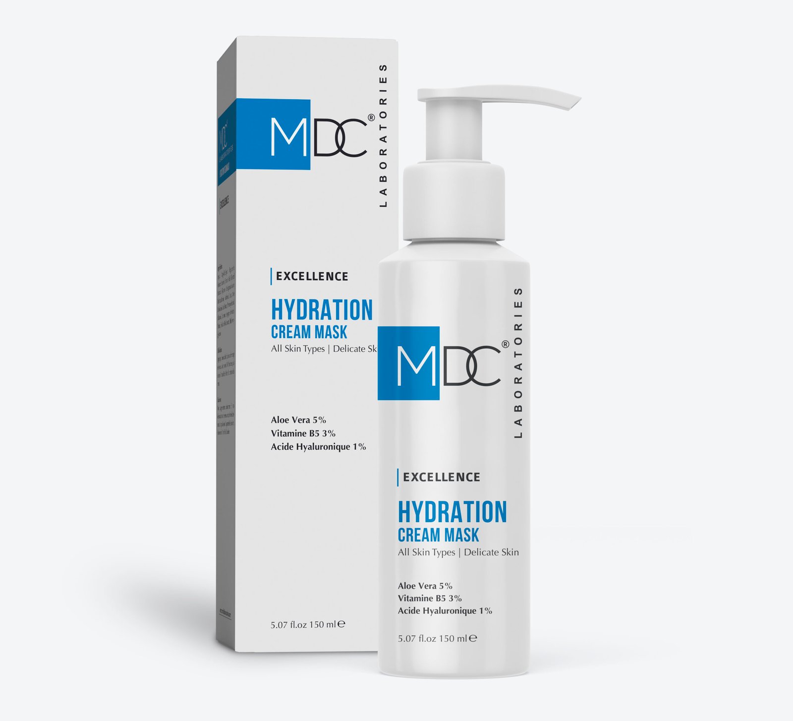 Hydration mask MDC Excellence Masque creme Hydratant 150mL – Image 1