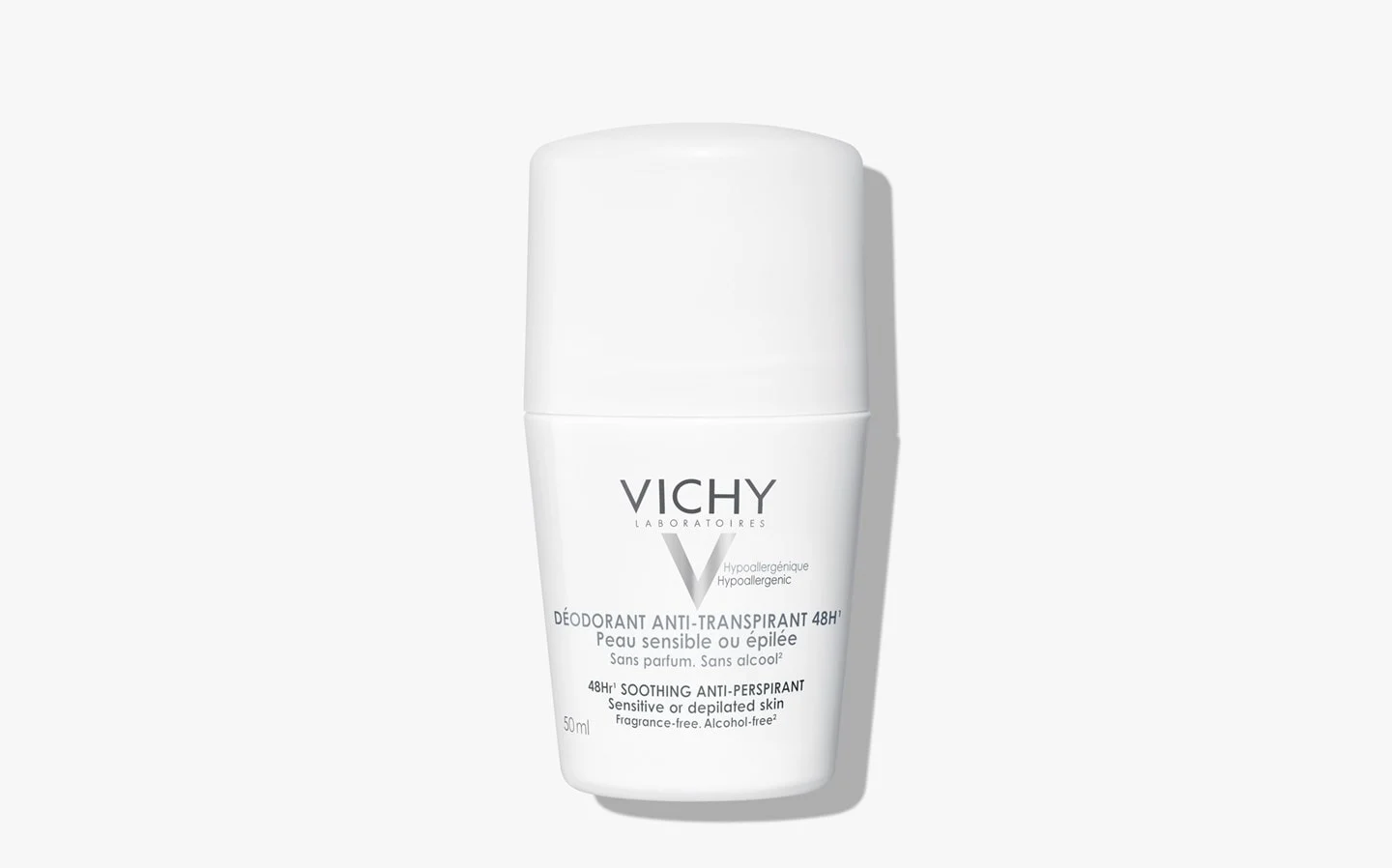 VIC_048_VICHY_DEO_48-hour Soothing Anti-Perspirant - Roll-on - Sensitive skin VICHY DÉODORANT ANTI-TRANSPIRANT 48H - PEAUX SENSIBLES - ROLL-ON – Image 1