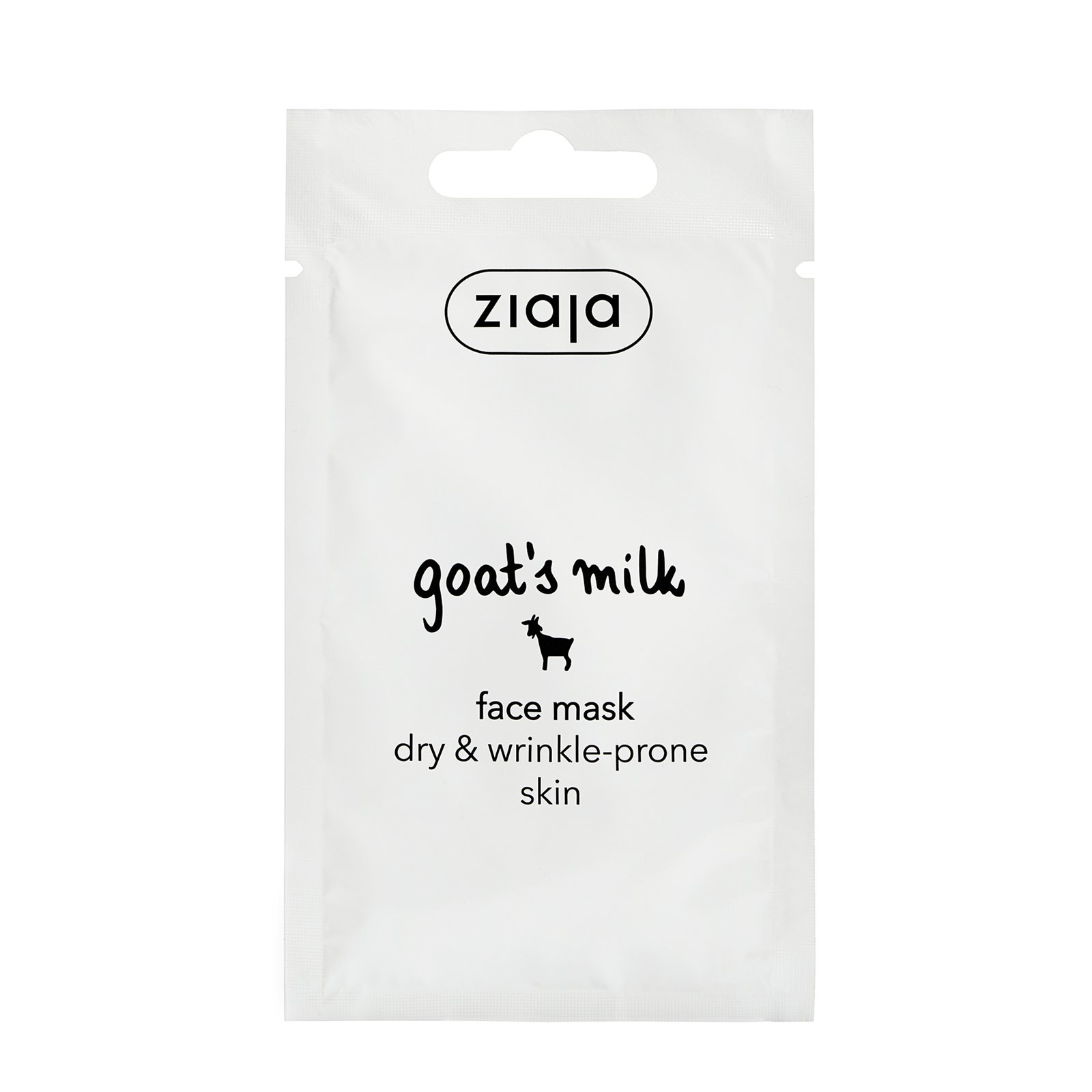 face mask 2000x2000 (1) ZIAJA Goat's Milk Masque visage 7 ml – Image 1
