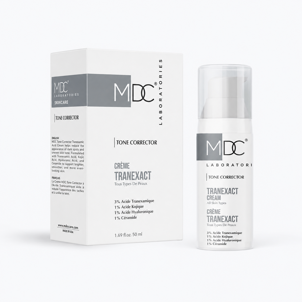 fafc2a7d-5326-4142-827c-8358493238c4 MDC Tone Corrector Crème Tranexact 50 ml – Image 1