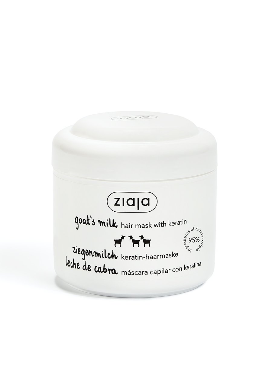 hair mask 880x1280 (1) ZIAJA Goat's Milk masque capillaire à la Keratine - 200 ml – Image 1