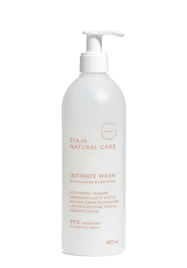 intimate wash 600x860 ZIAJA Natural Care Gel intime 3 ans et plus 400 ml – Image 1