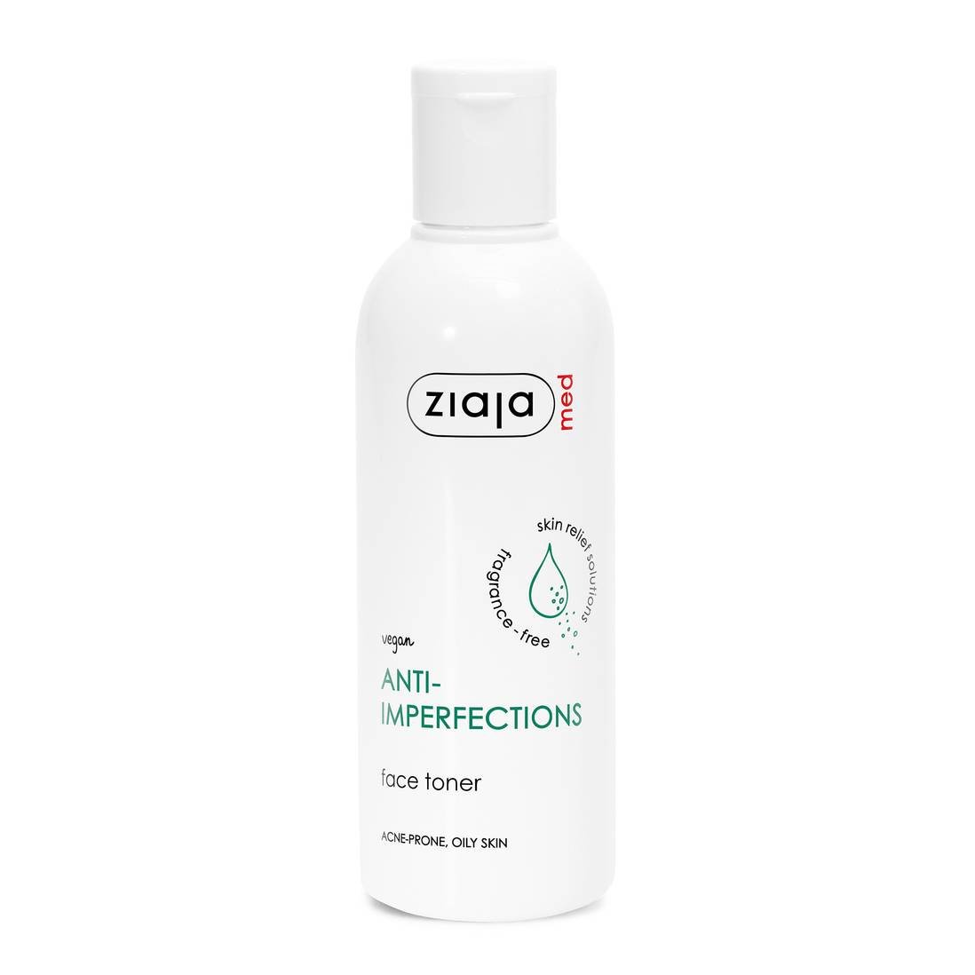 m5901887030386_white_xl.jpeg ZIAJA Med Crème anti acné 50 ml + Toner anti impertection 200 ml – Image 1