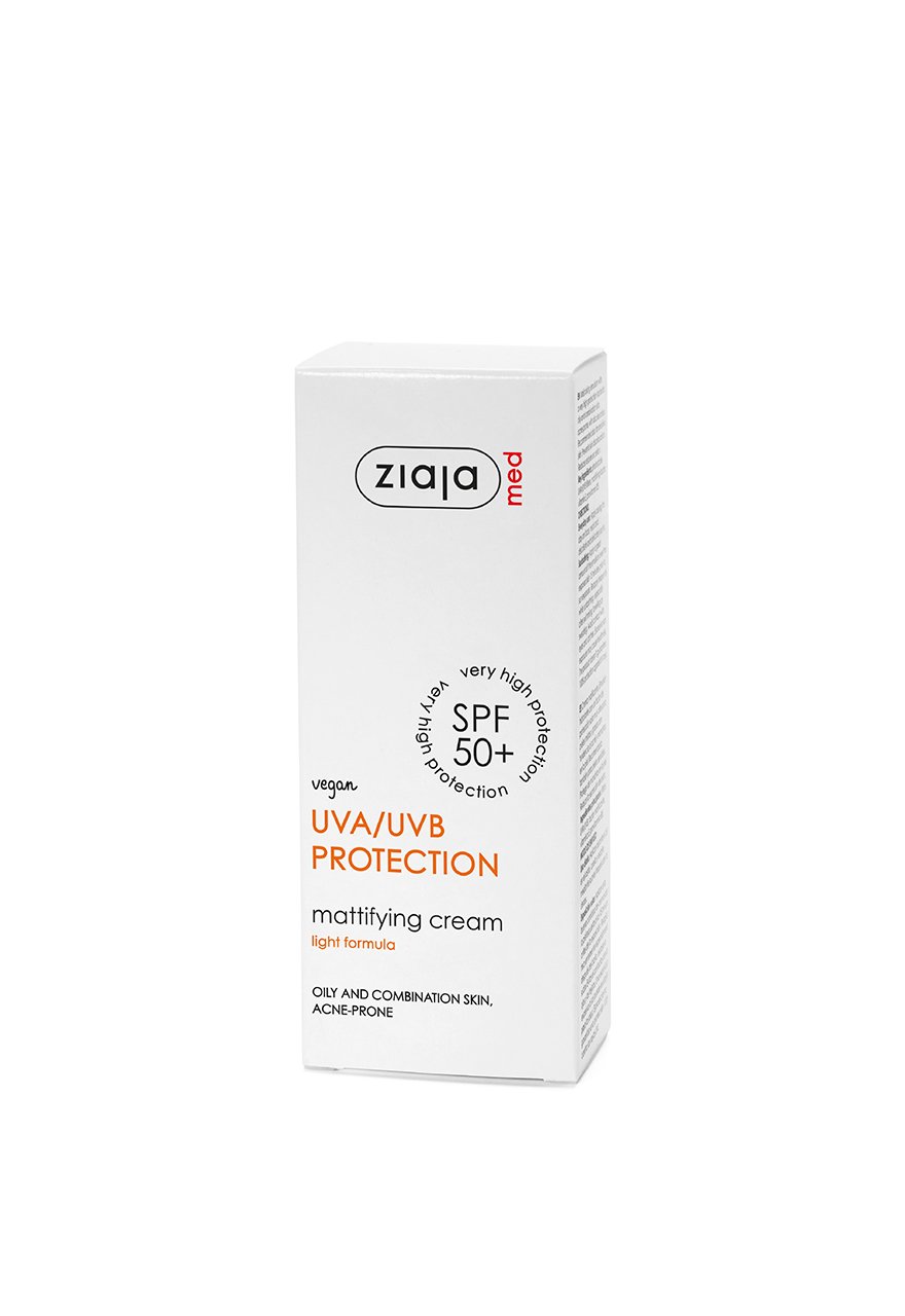 17119-ziaja med anti imperfections ZIAJA Med Crème solaire matifiante peaux Mixtes à grasses - 50 ml – Image 1