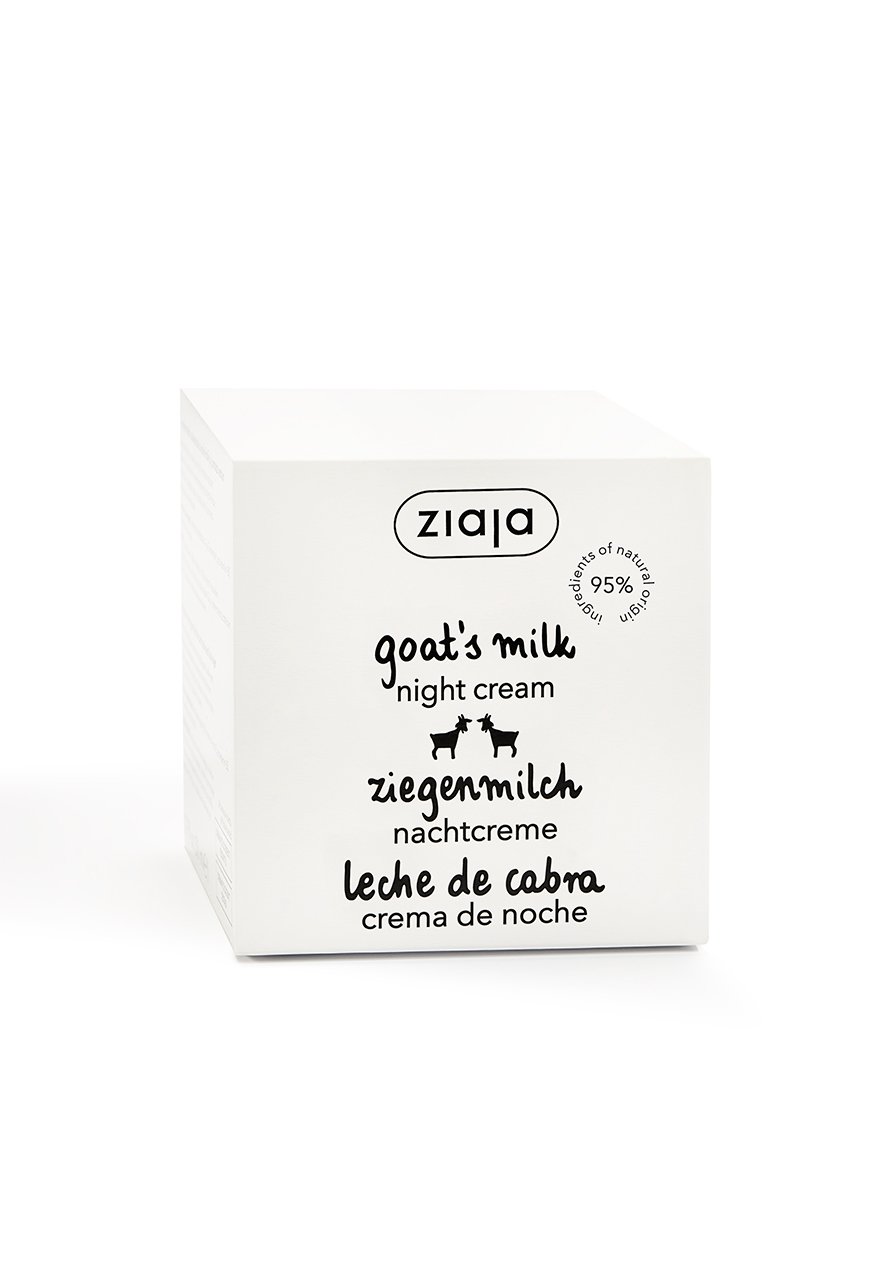 night cream (box) 880x1280 (1) ZIAJA Goat's Milk Crème de nuit 50 ml – Image 1