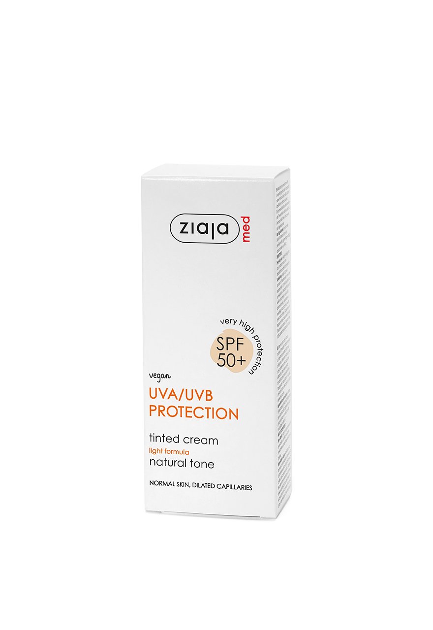 17119-ziaja med anti imperfections ZIAJA Med Crème solaire teintée pour Peaux normales - 50 ml – Image 1